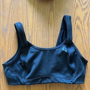 Black Moving Comfort Sports Bra